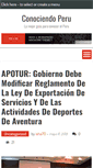 Mobile Screenshot of conociendoperu.info